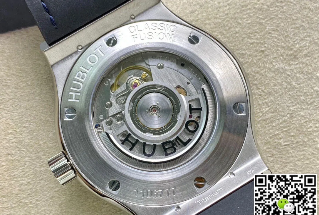 Hublot Classic Fusion 542.NX.7170.LR 42MM WWF Factory 1:1 Best Edition Replica Watch Blue Leather Strap